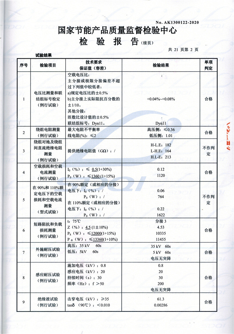 高低压试验报告-S11-1250水富水富水富油浸式变压器-2.jpg